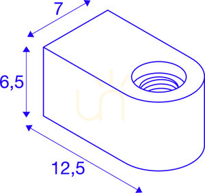 Nástenné svietidlo SLV FITU CUBE WL biele E27 oceľ 1004739 small 5