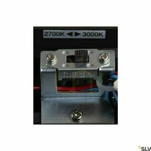 Nástenné svietidlo SLV DIRETO 90 WL čierne 20 W 2700/3000 K 1004742 small 1