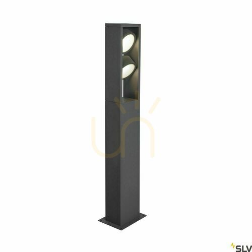 Skontrolujte Vonkajšie stĺpikové svetlo SLV ESKINA FRAME 75 antracit 27W 1004751
