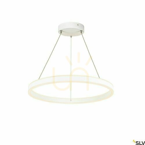 Skontrolujte Biele závesné LED svietidlo SLV ONE 60 PD PHASE UP/DOWN 24 W 1600/1700 lm 2700/3000 K 1004760