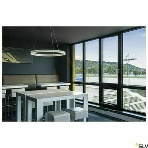 Závesné svietidlo SLV ONE 80 PD DALI biele 34W 3000/4000K 1004764 small 3