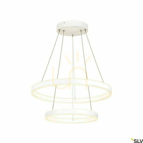 Skontrolujte Závesné svietidlo SLV ONE DOUBLE PD biele 60 cm 35W 2700/3000K 1004766