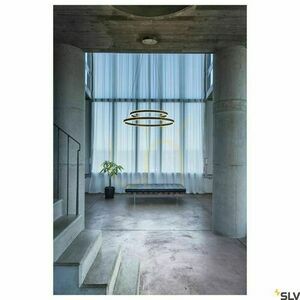 Prívesné svietidlo SLV ONE DOUBLE PD DALI UP/DOWN čierne 55W 3000/4000K 1004767 small 3