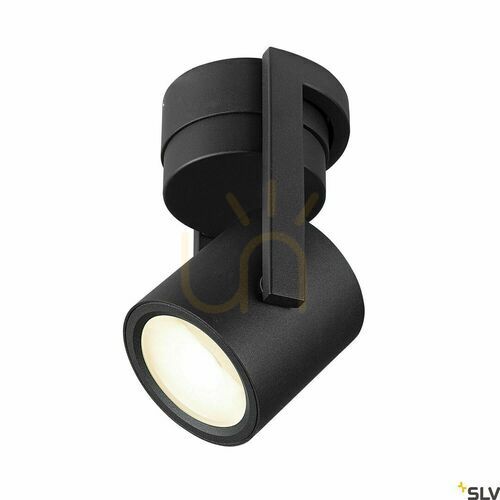 Skontrolujte Svietidlo na povrchovú montáž SLV OCULUS CW čierne 11W 1004664