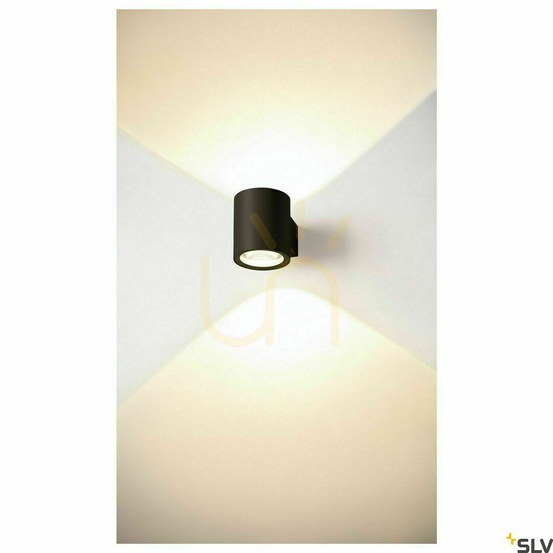 Šou Nástenné svietidlo SLV OCULUS UP/DOWN WL čierne 15W 2000-3000K 1004670 Nástenné svietidlo SLV OCULUS UP/DOWN WL čierne 15W 2000-3000K 1004670
