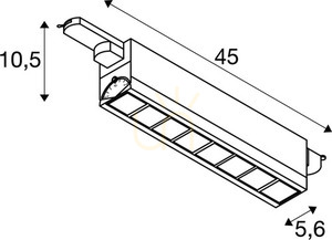 Lištové svietidlo SLV SIGHT MOVE DALI biele 26W 4000K 1004693 3 Lištové svietidlo SLV SIGHT MOVE DALI biele 26W 4000K 1004693 small 3