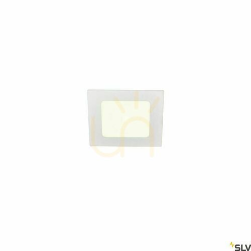 Skontrolujte Zapustené svietidlo SLV SENSER 12 DL biele 6,4 W 4000 K 1004697