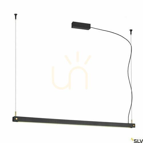 Skontrolujte Závesné svietidlo SLV NOYA PD PHASE čierne 32W 120 cm 1003530