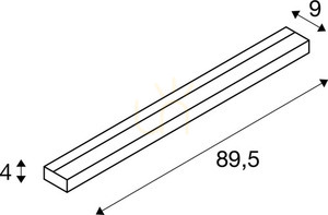 Nástenné svietidlo SLV SEDO 21 biele 30W 2500lm 3000K 151791 small 2