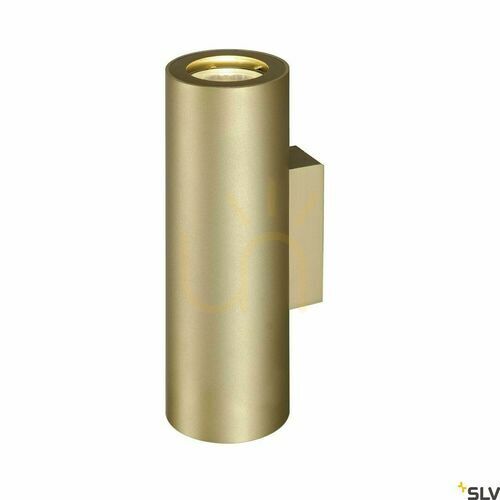 Skontrolujte Nástenné svietidlo SLV ENOLA_B zlaté GU10 50 W 151803