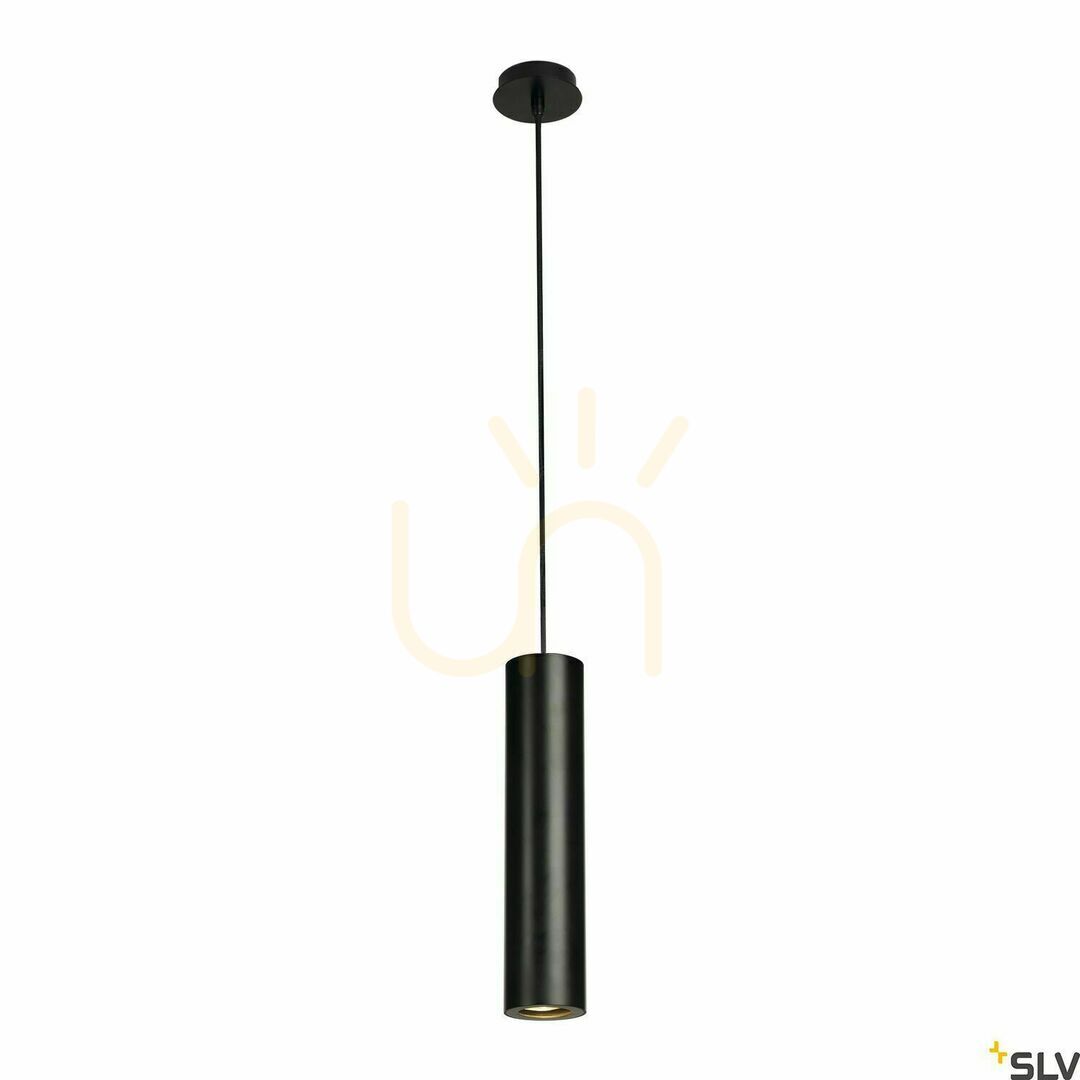 Přívěsek světla SLV ENOLA_B PD-1 černý hliník GU10 50W 151850