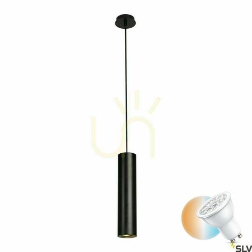Skontrolujte Závesné svietidlo SLV ENOLA_B PD-1 čierne GU10 50W 151850