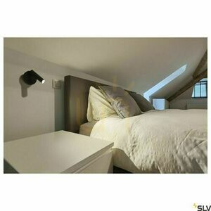 Nástenné svietidlo SLV KARPO LED čierne 6W 3000K 370lm 152340 small 3