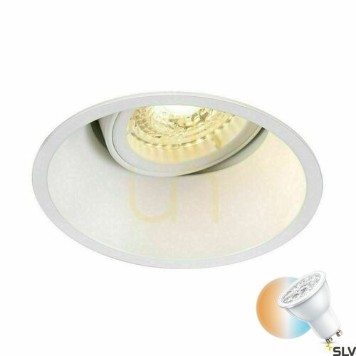 Skontrolujte Zapustené svietidlo SLV HORN 113141 biele 25W 230V hliník
