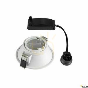 Zapustené svietidlo SLV HORN-O biele 25 W 230 V 113161 small 1