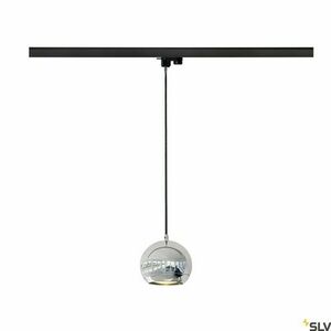 Závesné svietidlo na 3-fázovú lištu SLV Light Eye chróm GU10 75 W 153112 small 1