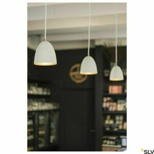 Závesné svietidlo na 3-okruhovú lištu SLV PARA CONE 14 biele GU10 35 W 153141 small 1