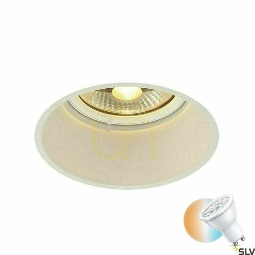 Skontrolujte Zapustené svietidlo SLV HORN-T biele 75 W 230 V oceľ 113171