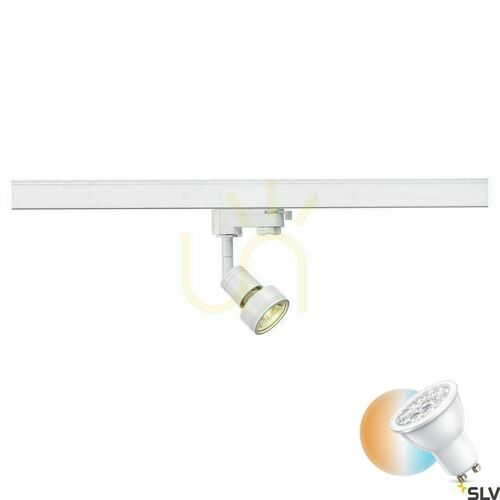 Skontrolujte Koľajové svietidlo SLV PURI biele GU10 50W 3-fázové 153561