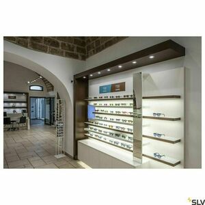 Zapustené LED svietidlo SLV NEW TRIA 68 okrúhle strieborné 5,3 W 3000 K 113956 small 3