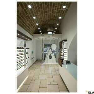 Zapustené LED svietidlo SLV NEW TRIA 68 okrúhle strieborné 5,3 W 3000 K 113956 small 4