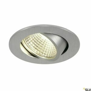 Zapustené LED svietidlo SLV NEW TRIA 68 okrúhle strieborné 5,3 W 3000 K 113956 small 0