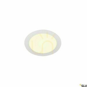 Zapustené svietidlo SLV SENSER 18 biele 10W 3000K 1003009 small 0