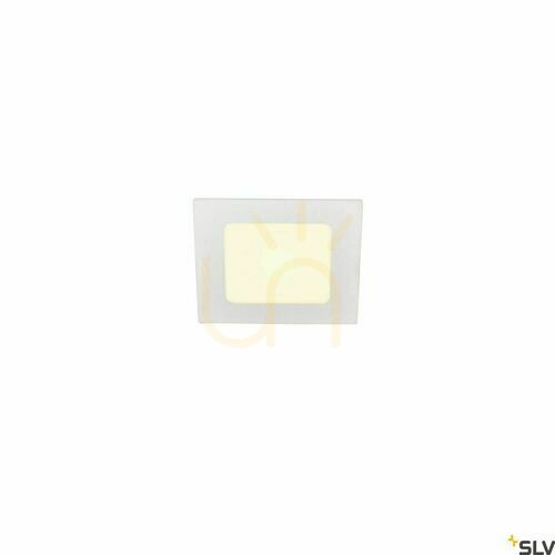 Skontrolujte Zapustené svietidlo SLV SENSER 12 biele 6,5 W 3000 K 1003011