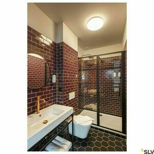 Povrchové svietidlo SLV SIMA biele 24W 3000K 2200lm IP44 30 cm 1005085 small 3