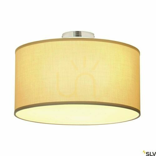 Skontrolujte Stropné svietidlo SLV SOPRANA CL-1 béžové E27 60 W 50 cm 155373