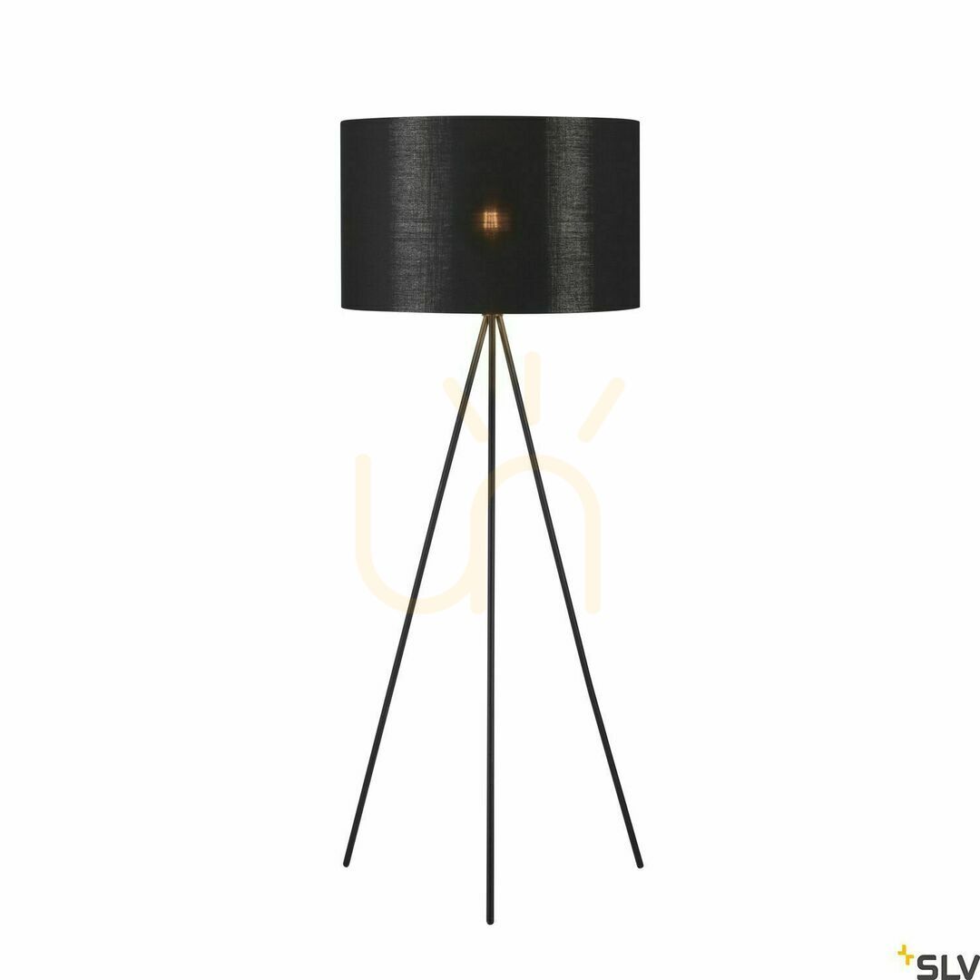 vyhliadka Podlahová lampa SLV FENDA čierna E27 40 W 155490 Podlahová lampa SLV FENDA čierna E27 40 W 155490