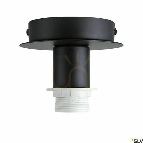 Skontrolujte Stropné svietidlo SLV FENDA čierne E27 oceľ 12 cm 155550