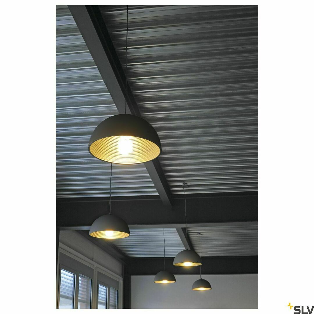 Skontrolujte Závesné svietidlo SLV FORCHINI M PD-1 čierno-zlaté 50 cm 40W 155930 Závesné svietidlo SLV FORCHINI M PD-1 čierno-zlaté 50 cm 40W 155930