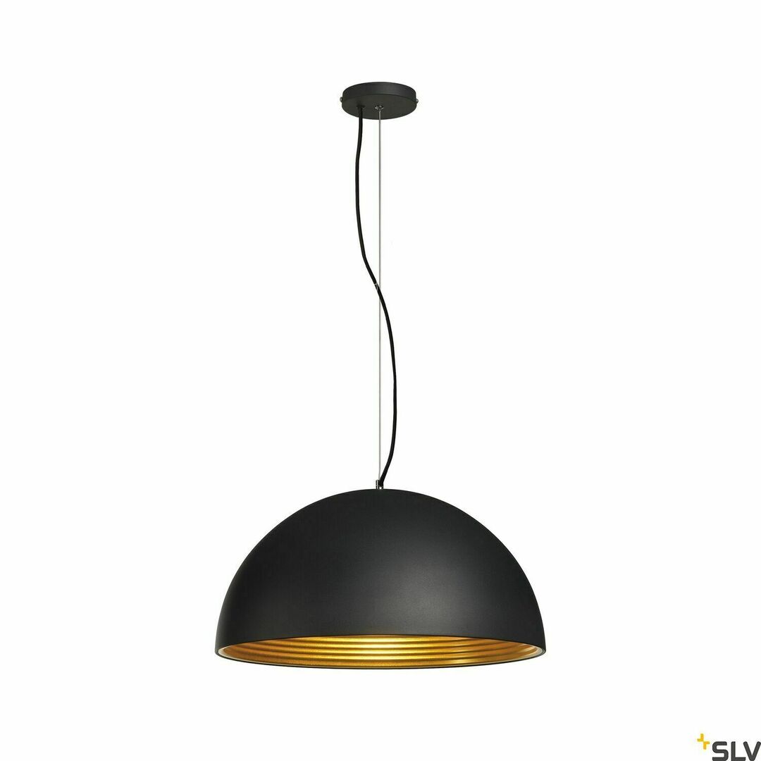 Skontrolujte Závesné svietidlo SLV FORCHINI M PD-1 čierno-zlaté 50 cm 40W 155930 Závesné svietidlo SLV FORCHINI M PD-1 čierno-zlaté 50 cm 40W 155930