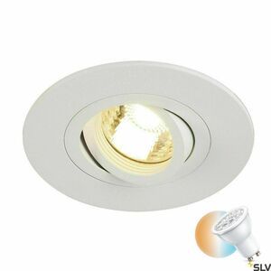 Zapustené svietidlo SLV New Tria XL biele 50 W GU10 230 V 113441 small 0