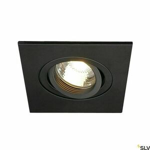 Zapustené svietidlo SLV NEW TRIA XL čierne 50 W GU10 okrúhle 113450 small 0