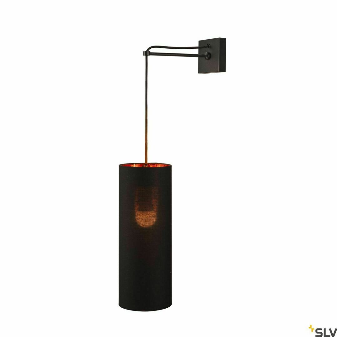 Náhľad Tienidlo SLV FENDA čierno-medené 15x40 cm 156152 Tienidlo SLV FENDA čierno-medené 15x40 cm 156152