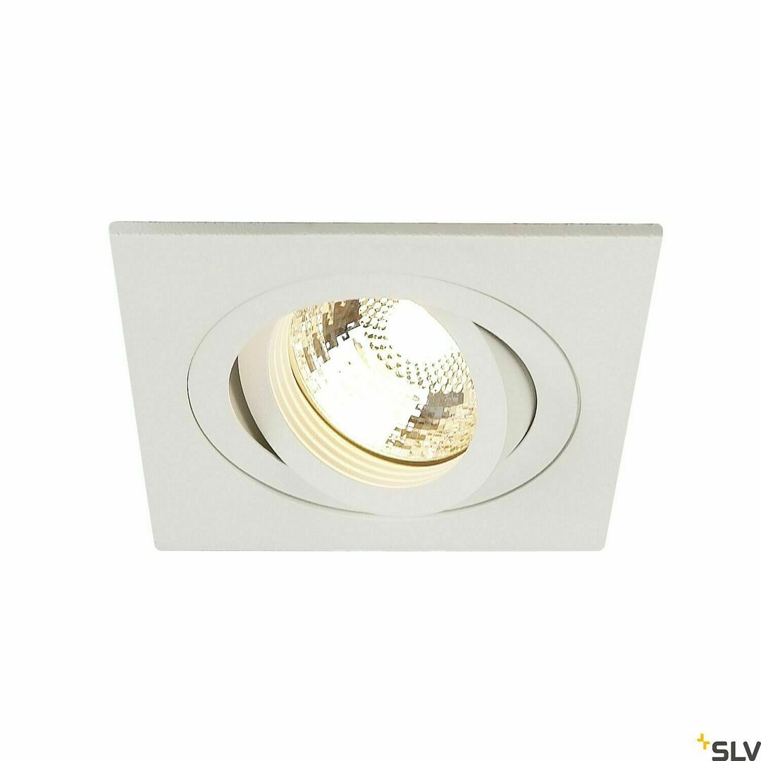 Skontrolujte Zapustené svietidlo SLV NEW TRIA 1 biele 50 W 230 V IP20 113511 Zapustené svietidlo SLV NEW TRIA 1 biele 50 W 230 V IP20 113511
