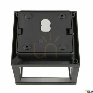 Vonkajšie nástenné svietidlo SLV QUADRULO CL LED antracit/biela 7,5W IP55 1005202 small 1