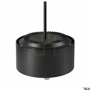 Závesné svietidlo SLV PARA DOME E27 čierne hliníkové 150 W IP20 1005214 small 2