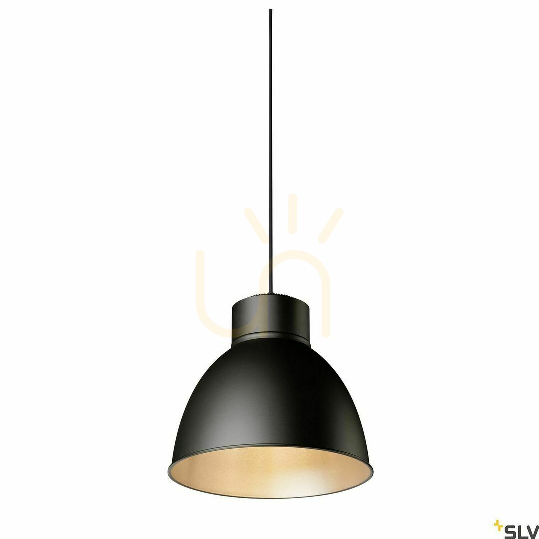 vyhliadka Hliníkové tienidlo SLV PARA DOME čierne Ø30,8 cm 1005216 Hliníkové tienidlo SLV PARA DOME čierne Ø30,8 cm 1005216