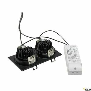 Zapustené svietidlo SLV New Tria 2 Set čierne 14W 2700K 113890 small 1