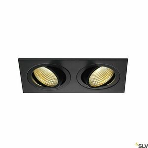 Zapustené svietidlo SLV New Tria 2 Set čierne 14W 2700K 113890 small 0