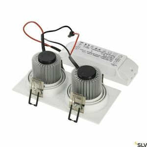 Zapustené svietidlo SLV NEW TRIA 2 SET biele 14 W 3000 K 1250 lm 113921 small 1