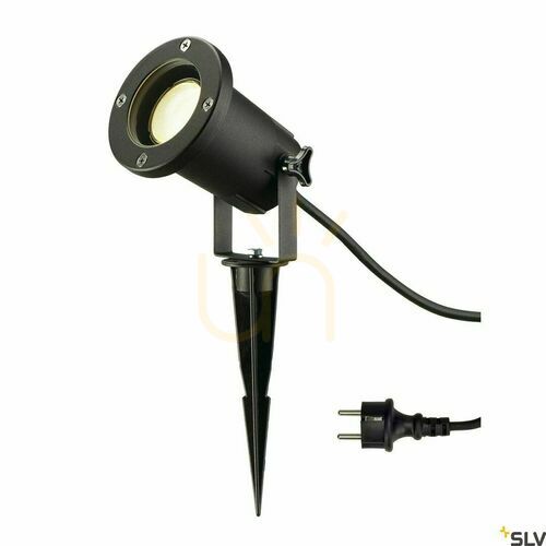 Skontrolujte Vonkajší bodový reflektor SLV NAUTILUS Spike XL čierny 11W IP65 227410