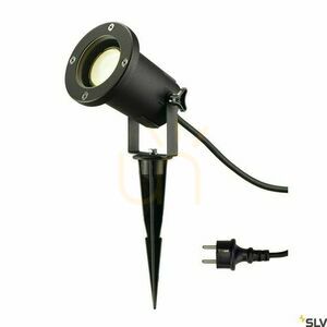 Vonkajší bodový reflektor SLV NAUTILUS Spike XL čierny 11W IP65 227410 small 0