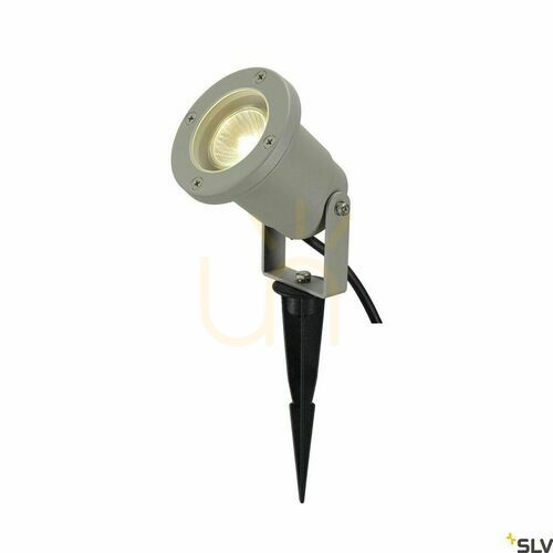 Skontrolujte Vonkajšie bodové svetlo SLV NAUTILUS SPIKE sivé 35W IP65 227418