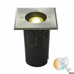 Vonkajšie zapustené svietidlo SLV SOLASTO 120 GU10 IP67 nerez 227684 small 0