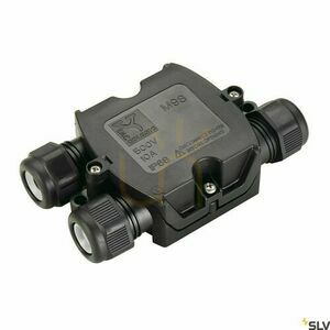 T rozbočovacia skrinka SLV Zubehör čierna IP68 230V 228726 small 0
