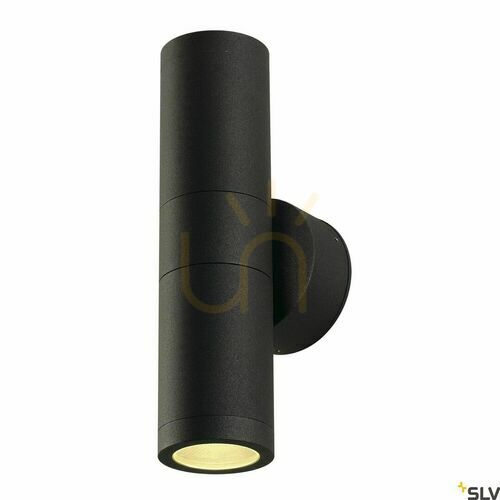 Skontrolujte Vonkajšie nástenné svietidlo SLV ASTINA antracit IP44 11W 228775